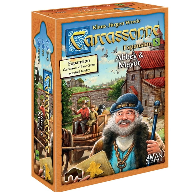 Juego de mesa Carcassonne Abbey & Mayor Expansion Z-Man Games