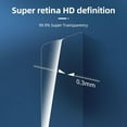 thumbnail image 5 of Afflux 3-Pack iPhone 14 Pro Glass Screen Protector, Real Tempered Glass, 100% Clear, Shatterproof, Rounder Edges, In Hard Retail Box [Designed for iPhone 14 Pro], 5 of 5