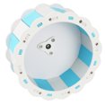 thumbnail image 1 of <p>Roue pour Hamster Roue de Course pour Animal Jouet Hamster Roue pour Hamster Silencieuse Forme Tournesol Assemblage à Vis en PVC Roue de Course pour Animal pour Hamster de Sport</p>, 1 of 5