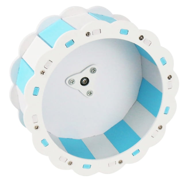 <p>Roue pour Hamster Roue de Course pour Animal Jouet Hamster Roue pour Hamster Silencieuse Forme Tournesol Assemblage à Vis en PVC Roue de Course pour Animal pour Hamster de Sport</p>