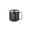 A-Black, variant on Insulated Coffee Mug, 13oz Stainless Steel Travel Cup with Lid and Handle, Thermal Tumbler for Hot Drinks, Stylish Earth Tone Drinkware for Home and Office
