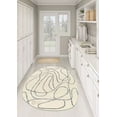 thumbnail image 5 of 6x9 Oval rug, Hand tufted, Abstract carpet, Hallway, Kids, Living, room, 5 of 6