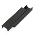 thumbnail image 1 of HUGFEGWE Aluminum Enclosure, Extruded Aluminum Box Electronic Project Enclosure Sliding Extrusion PCB Instrument Shell Electronic Cooling Box for Electronic Black 25x25x100mm CJB91-70720, 1 of 8