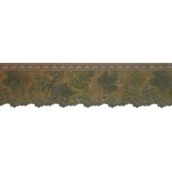 Bordure de Papier Peint Feuilles 62761DC