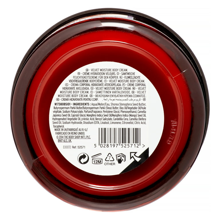 The Body Shop Japanese Camellia Body Cream, 12 Oz - Walmart.com