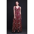 thumbnail image 4 of Bimba Oiseau Imprimé Femmes Long Maxi BeachDressStrappy Summer Resort Wear-X-Small, 4 of 5