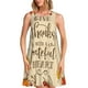 thumbnail image 1 of Easygdp Thanksgiving With A Grateful Heart para Vestido Transpirable de Mujer, Vestido Suelto de Manga Corta con Pliegues y Bolsillos para el Verano, 1 of 1