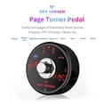thumbnail image 2 of Volteador de página Pedal giratorio de página ST-1 BT, interruptor de pie inalámbrico recargable para tableta, teléfono inteligente, partituras de música electrónica, libros electrónicos, imágenes PPT Tomshoo Volteador de página, 2 of 6
