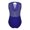 Blue, variant on DPOIS Kids Girls Sleeveless Ballet Leotard Mesh Splice Cutout Back Gymnastics Bodysuit