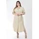 thumbnail image 5 of Vestido largo a rayas Roman Fashion /Tallas Extras, 1765-1 (Beige) beige 36, 5 of 6