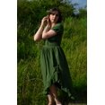 thumbnail image 2 of Vestido Scarlet Darkness Green Corset Summer Cottagecore S, 2 of 5