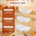 thumbnail image 2 of CACAGOO Fruit Bowl for Kitchen Counter - 3 Tier Serving Bowls with Stand, Tiered Fruit Basket for Fruit Vegetable Storage, Snack, Nuts, Cake, Dessert, 2 of 8