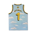 thumbnail image 4 of 23# reyes del aire Alleyoop Bone Collector America EUR Diseño Camisetas Camisetas de baloncesto de Street Ball SET Camisetas Pantalones, 4 of 5