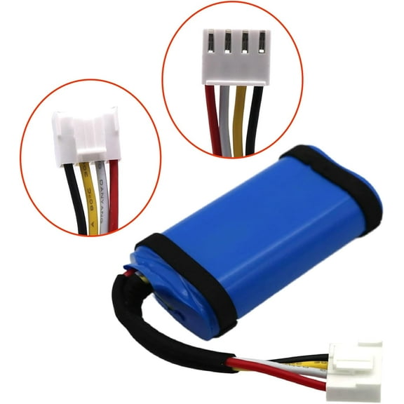 Replacement Battery for JBL  Flip 5, JBLFLIP5WHTAM, Link Portable 3.7V/6800mA