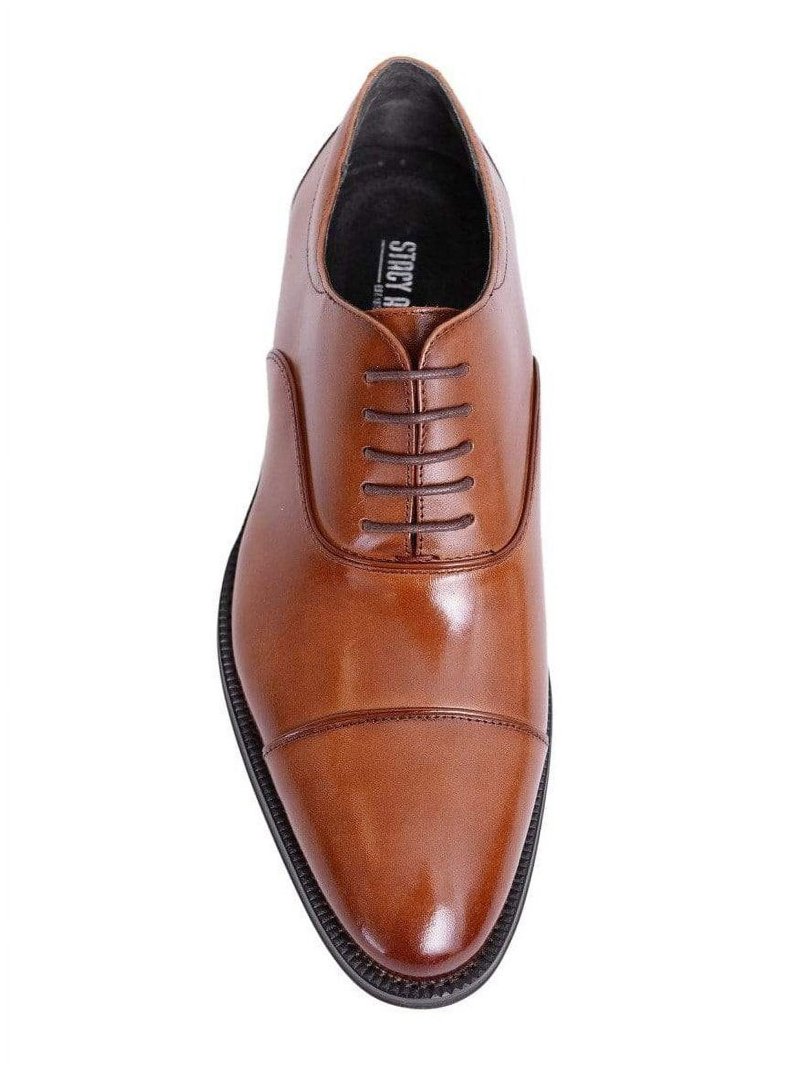 Stacy Adams Kordell Cognac Oxford Cap Toe Leather Dress  display picture 3