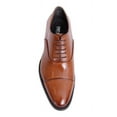 thumbnail image 2 of Stacy Adams Kordell Cognac Oxford Cap Toe Leather Dress Shoes, 2 of 5