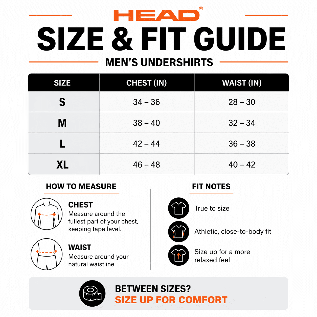 Head Mens 3Pk Performance Air-Vent Packaged Crew Undershirts, Black, L
