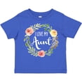 thumbnail image 3 of Inktastic I Love My Aunt- Flower Circle Boys or Girls Toddler T-Shirt, 3 of 5
