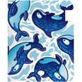 thumbnail image 4 of Coolnut Mailbox Covers Magnetic Oversize Decorative Orca Whales Seasonal Mail Wraps for Home Outdoor Decor, 25.4"x20.78", 4 of 5