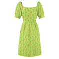 thumbnail image 6 of 2024 Hello Sunshine! - Orange Bird (green background) Dress women clothing new arrivals Aesthetic clothing ceremony dresses, 6 of 7