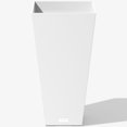 thumbnail image 1 of Maceta Veradek V-Resin para interior/exterior, cónica, 66 cm, blanca, 1 of 9