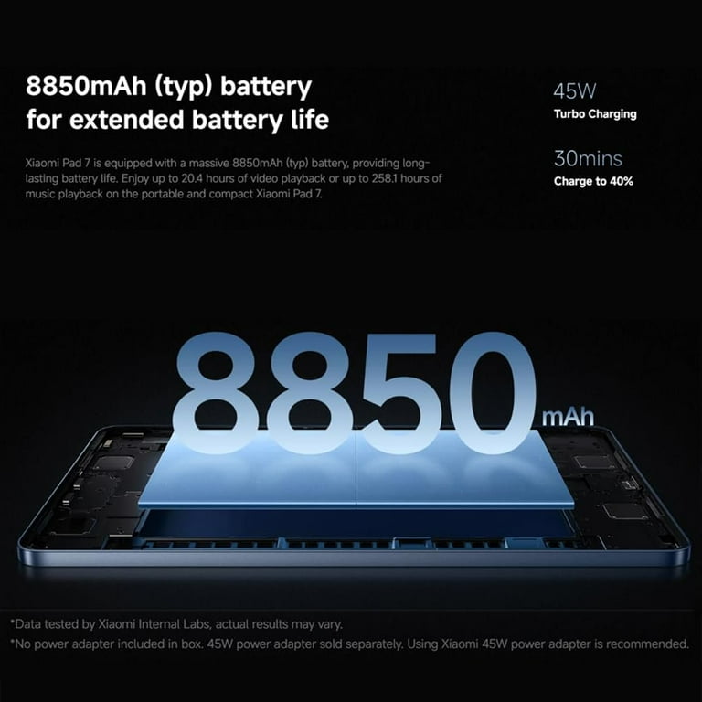 Xiaomi Pad 7 Ai WiFi Version Global No Calls or Text 11.2 inches