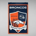 thumbnail image 3 of Denver Broncos Shield Banner, 3 of 5