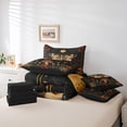 thumbnail image 6 of Manfei Animal Moth 7-Piece Twin Bedding Sets,Floral Mushroom Bedding Comforter Set,Bohemian Theme Breathable Sheet Sets,Lightweight Flower Room Decor,Reversible, 6 of 8