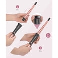 thumbnail image 6 of Professional 5-IN-1 Curling Wand Set, 5 Interchangeable Barrel + 1 Curling Iron Brush, 6 of 7