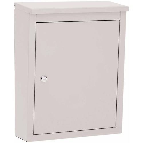 Architectural Mailboxes Soho Locking Wall Mount Mailbox, White by Architectural Mailboxes