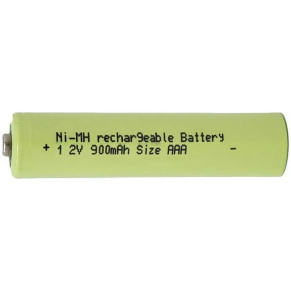100-Pack AAA NiMH Batteries (900 mAh)