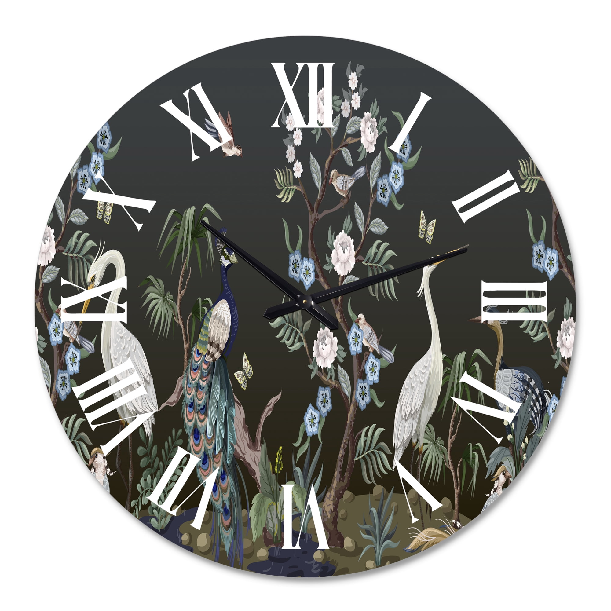 Designart 1 in Quartz Traditional Wall Clock