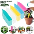 Gardening Plant Labels Plant Accessories Flower Pots Plastic Plant Tags ...