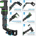 thumbnail image 3 of QUETO Rearview Mirror Car Phone Holder Universal 360 Degree Rotating Phone Holder for All Smartphones（Green), 3 of 7