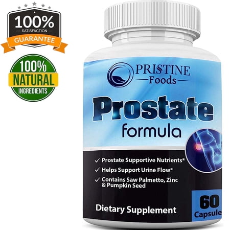 Pristine Foods Prostate Support Supplement - 60 Capsules