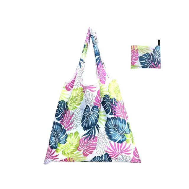 Large Reusable Shopping Bag, Washable Foldable Tube Bag, Durable Polyester Material, Multiple Color Options, For Grocery Trips, Compact Storage, Eco-Friendly Carrier, Heavy-Duty Handle, Everyday