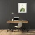 thumbnail image 3 of Unknown  15x18 White Modern Wood Framed Museum Art Print Titled - Les Fleurs Blanches III, 3 of 4