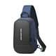 thumbnail image 5 of Negro * Bolso bandolera antirrobo, mochila de pecho con carga, mochila de hombro para hombres y mujeres, 5 of 5
