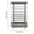 thumbnail image 2 of Stainless Steel Chopstick Holder Utensil Drying Rack Kitchen Utensils Organizer Spoon Desktop, 2 of 6