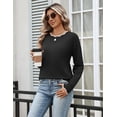 thumbnail image 6 of Zeagoo Sweaters for Women Long Sleeve Crew Neck Casual Pullover Knit Tops Fall Winter Trendy, 6 of 6