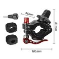 thumbnail image 1 of For Action4/GoPro12 Bicycle Clamp 360 Degree Rotating Multi-Tube Multi-Function Portable Holder, 1 of 5