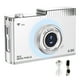 thumbnail image 1 of [Blanco] [Y5] Cámara Retro Digital Con Pantalla IPS HD 2 4 Pulgadas Compatible Con Transmisión Cámara CCD para Estudiantes en El Campus Cámara Dual HD 5000 W Mini Cámara Digital Retro Juguete (Blanco), 1 of 9