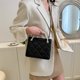 thumbnail image 1 of Bolso de mujer PU perla elegante Casual mujer embrague bandolera (negro), 1 of 2