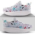 thumbnail image 1 of Zapatillas de deporte con bonitos dibujos de enfermeras para mujer, zapatillas de deporte de malla transpirables con plataforma y cordones,, 1 of 5