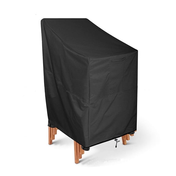 Heavy-Duty Waterproof Patio Chair Cover Durable Outdoor Furniture Protection with Adjustable Straps, UV Resistant