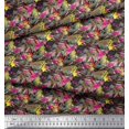 thumbnail image 2 of Soimoi Cotton Poplin Fabric Animal Skin Abstract Printed Fabric 1 Yard 56 Inch Wide, 2 of 3