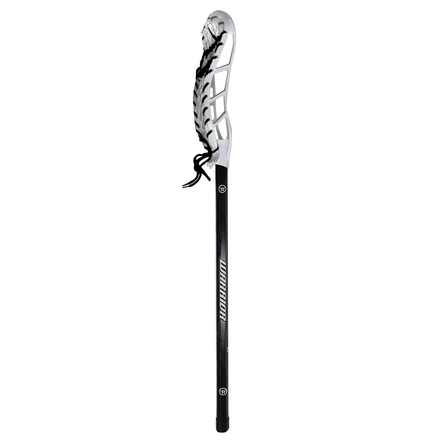 Warrior Junior Recreational 35" Aluminum Lacrosse Player Stick - Unisex - Black - Designed for Fun