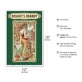 thumbnail image 2 of Cognac Bisquit’s Brandy - Vintage France Advertising Poster by Alphonse Mucha c.1899 - Master Art Print (Unframed) 12in x 18in, 2 of 4