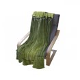thumbnail image 3 of Tree Soft Flannel Fleece Throw Blanket, Graphics of Long Leafy with Floral Details, Cozy Plush for Indoor and Outdoor Use, 70" x 90", Olive Green Green, by Ambesonne, 3 of 5