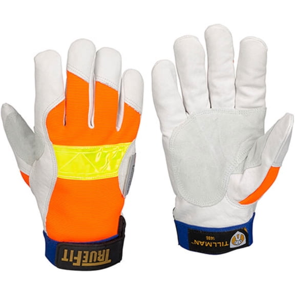 Tillman 1486 TrueFit Hi-Vis Top Grain Pigskin Thinsulate™ Lined Gloves, 2X-Large
